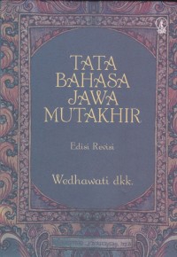 Image of Tata Bahasa Jawa Mutakhir