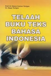 Image of Telaah Teks Buku Bahasa Indonesia
