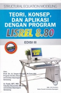 Image of Structural Equation Modeling : Teori, Konsep, dan Aplikasi dengan Program LISREL 8.80