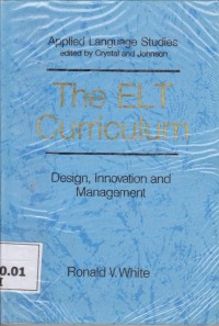 Image of The ELT Curriculum; Design, Innovation and Management