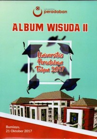 Album Wisuda II Universitas Peradaban Tahun 2017