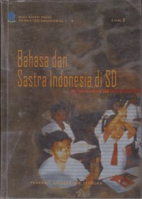 Materi Pokok Bahasa dan Sastra Indonesia di SD
