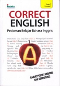 Correct English: Pedoman Belajar Bahasa Inggris
