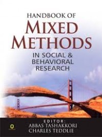 Handbook of Moxed Methods in Social & Behavioral Research