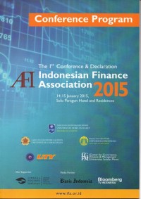 The 1st Conference & Declaration Indonesian Finance Assosiation 2015