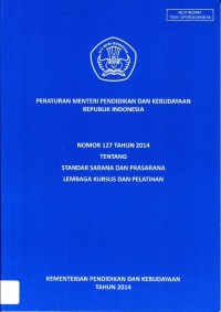 Peraturan Menteri Pendidikan dan Kebudayaan Republik Indonesia