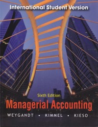Managerial Accounting: International Student Version