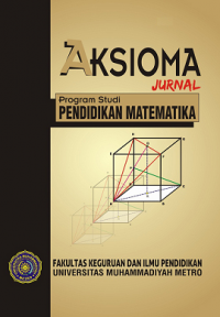 Aksioma: Jurnal Program Studi Pendidikan Matematika, Vol 6, No. 1 Thn 2017