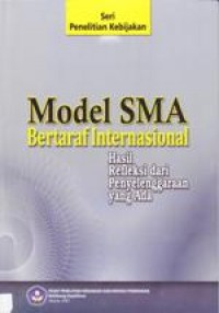 Model SMA Bertaraf Internasional