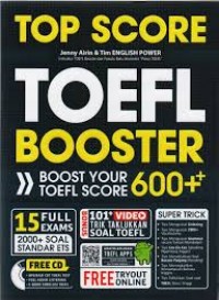 Top Score TOEFL Booster + CD