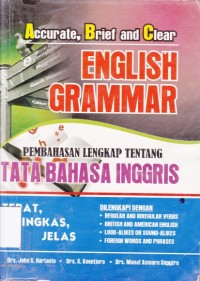 Accurate, Brief and Clear; English Grammar