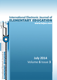 International Electronic Journal of Elementary Education , Volume  6 issue 3, July 2014
