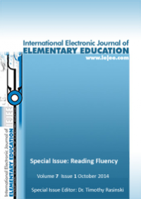 International Electronic Journal of Elementary Education ;Desember 2014/Volume : 7 issue 1