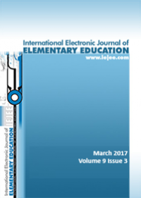 International Electronic Journal of Elementary Education, Volume  9 Issue 1, September 2016