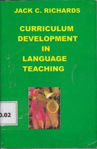 Curriculum Development In Language Teaching