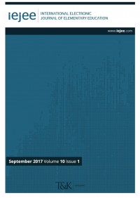 International Electronic Journal of Elementary Education ; September 2017 Volume : 10 Issue 1