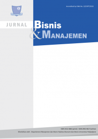 Jurnal Bisnis dan Manajemen, Vol. XVI, Nomor II, September 2015
