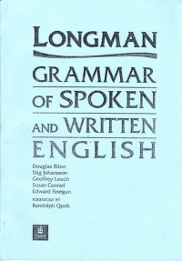 Grammar of Spoken and Written English; 14 the grammar of conversation