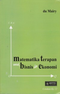 Matematika Terapan untuk Bisnis dan Ekonomi