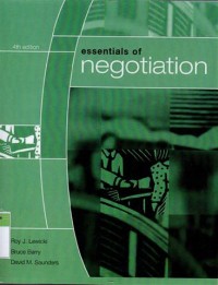 Essentials Of  Negotiation