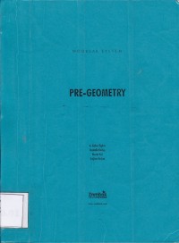 Pre Geometry