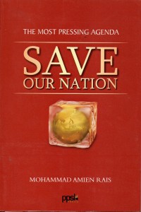 The Most Pressing Agenda: Save Our Nation